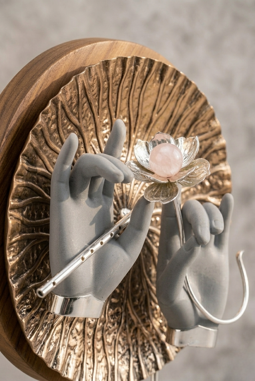Radha Krishna Mudra Showpiece