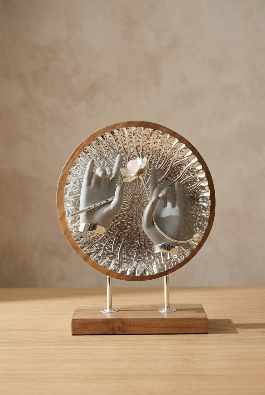 Radha Krishna Mudra Showpiece