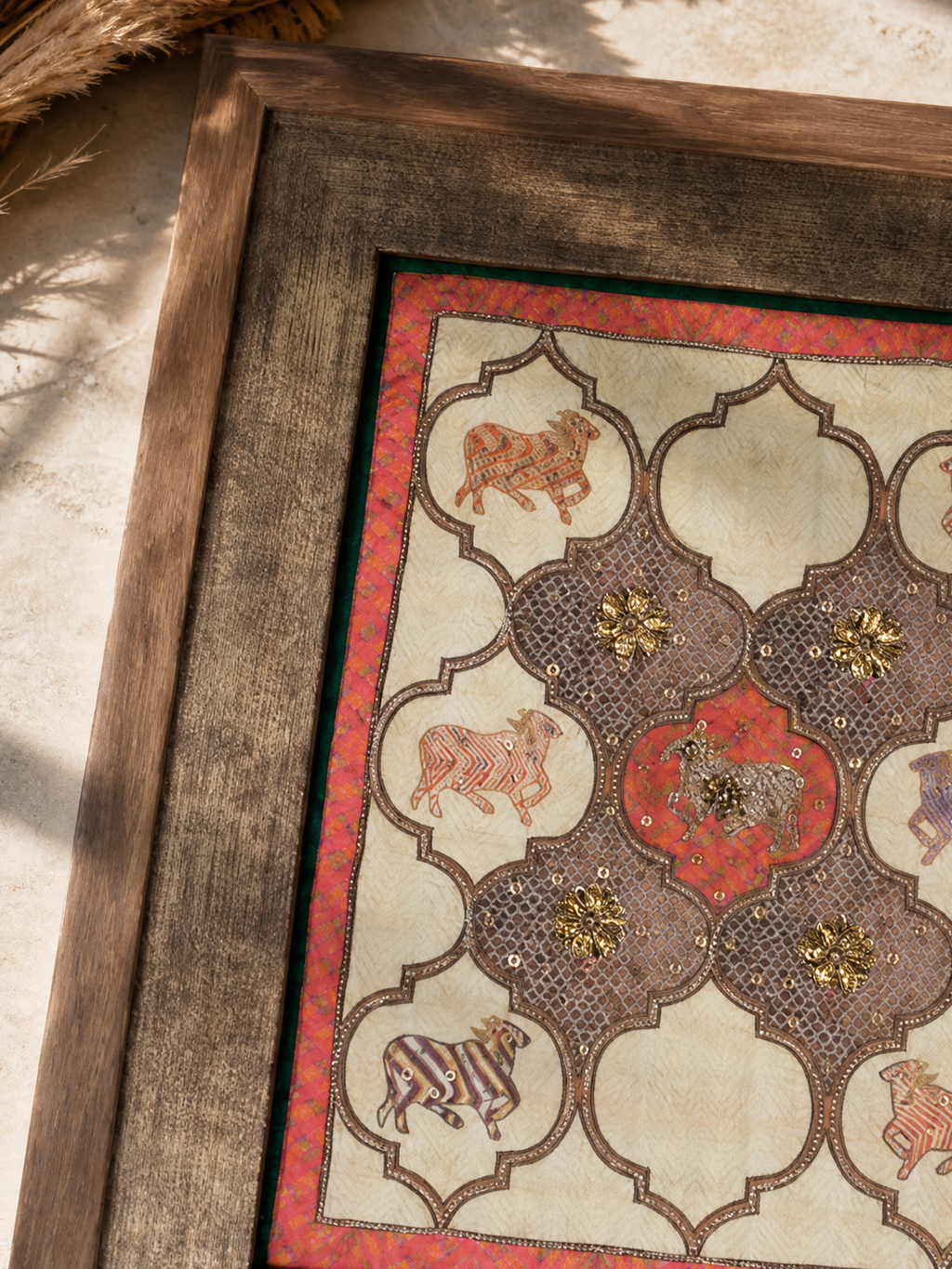Seasonal Pichchwai Frames (Gold Set)