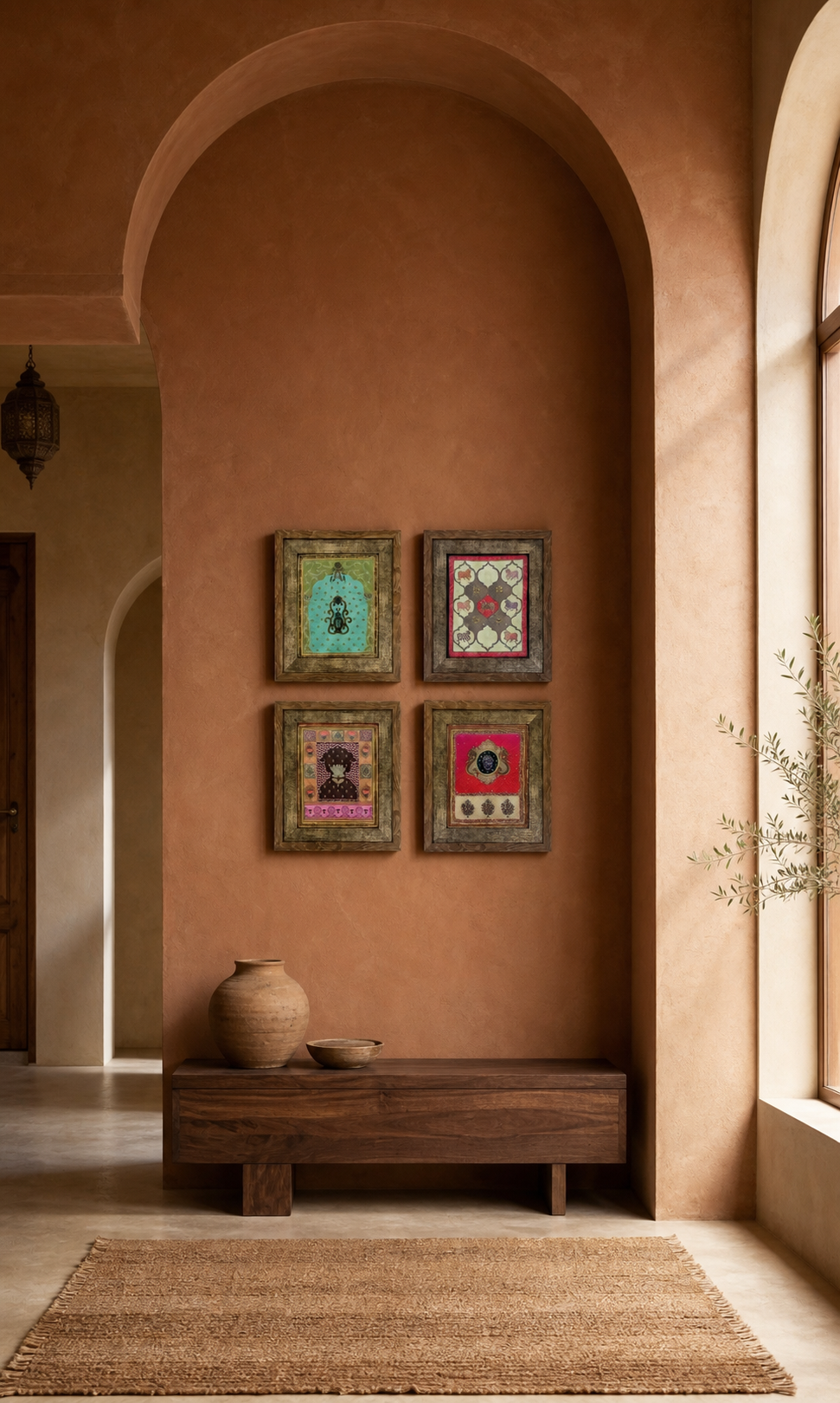 Seasonal Pichchwai Frames (Gold Set)