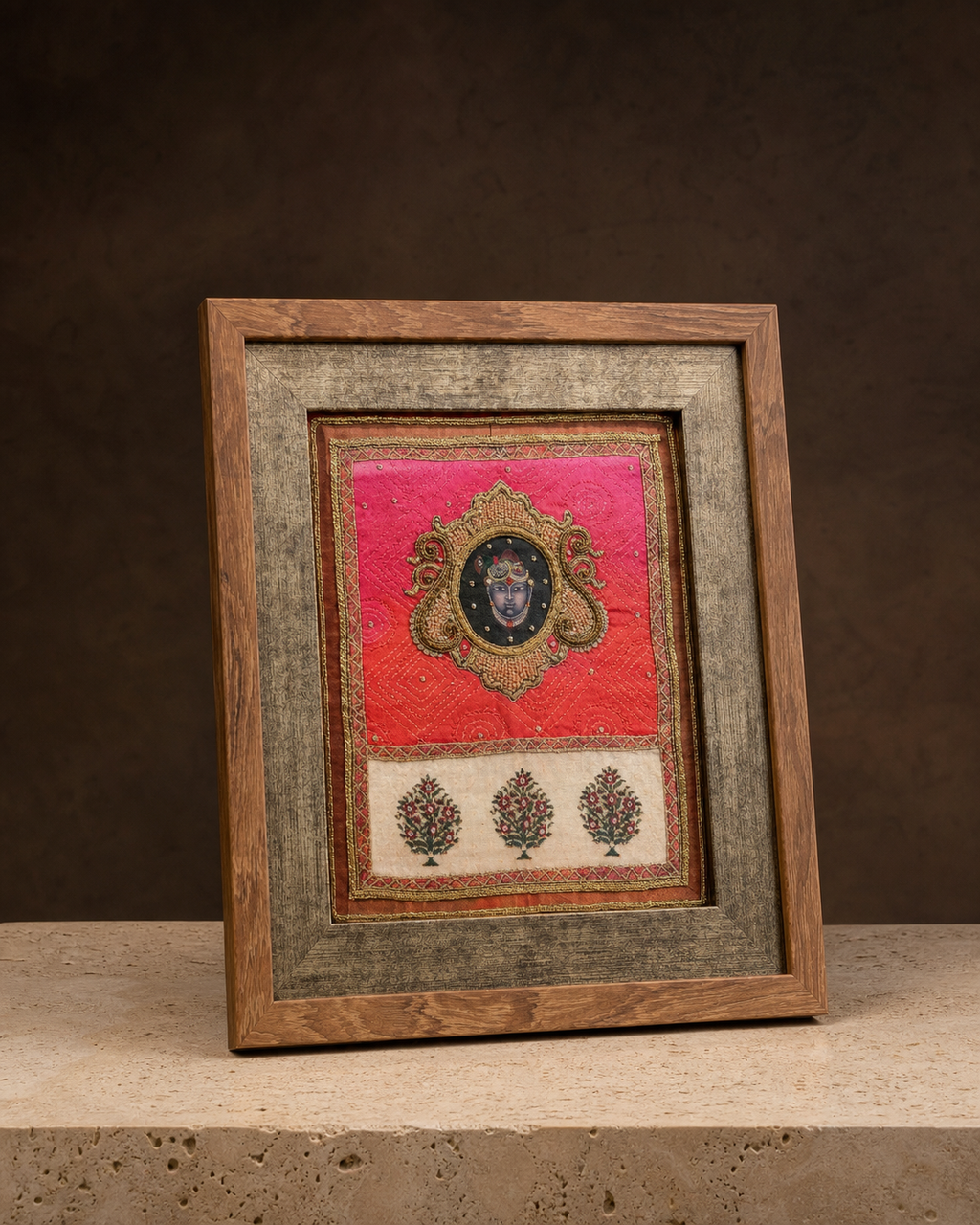 Seasonal Pichchwai Frames (Gold Set)