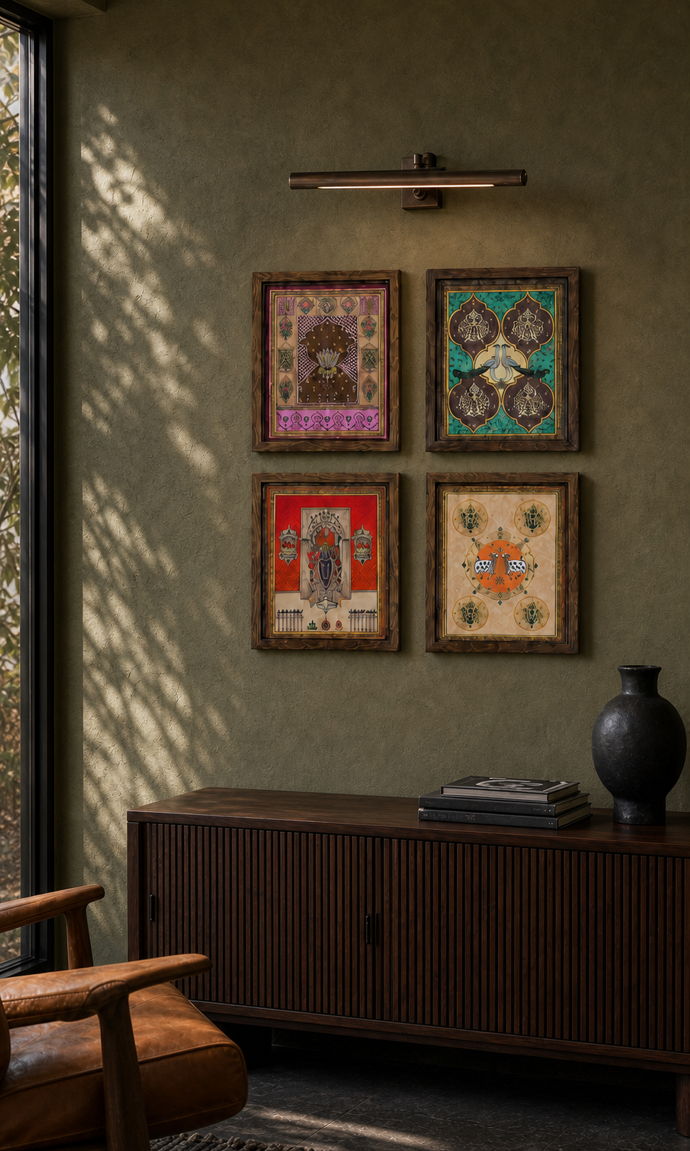 Seasonal Pichchwai Frames (Pearl set)