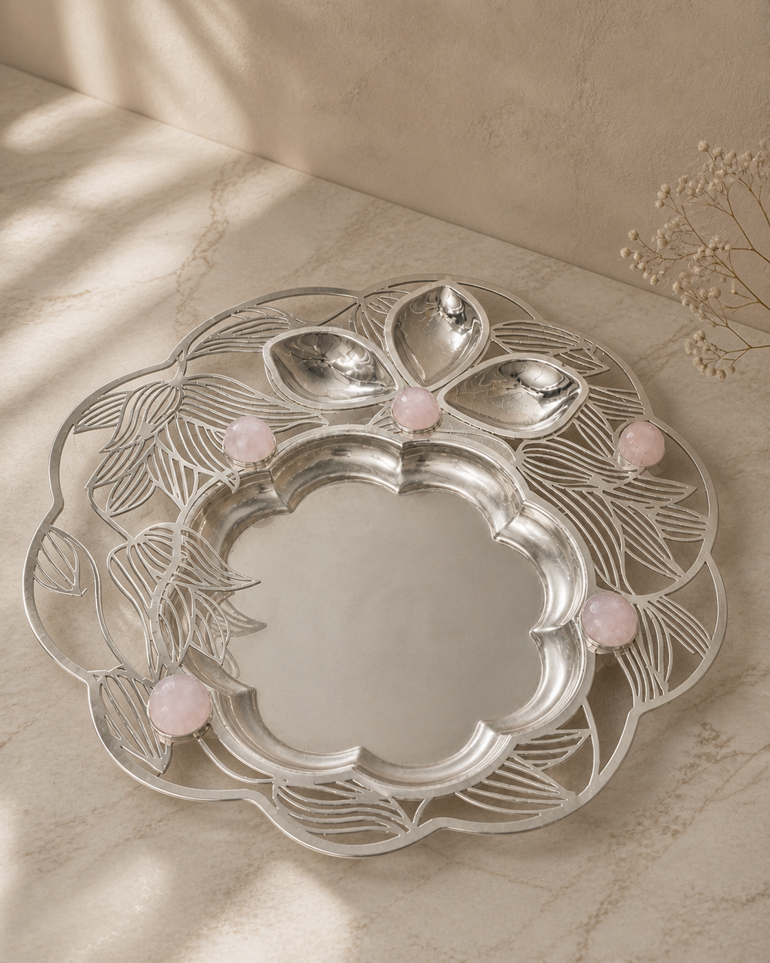 Tulip Pooja Thali
