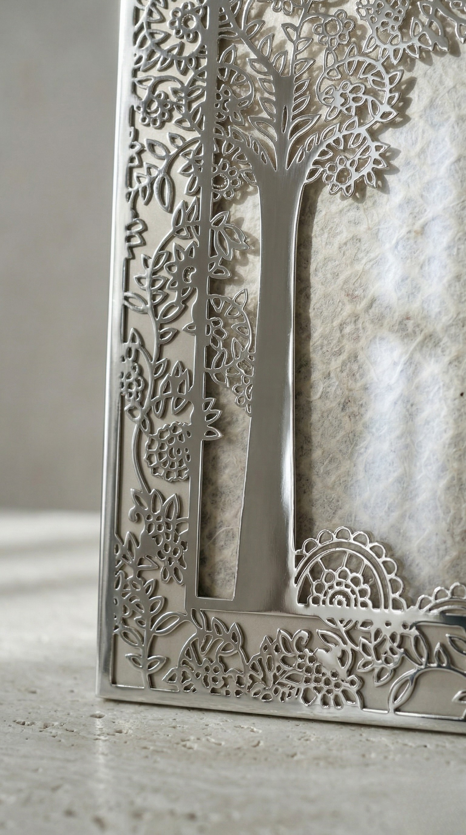 Silver Tree of Life Frame